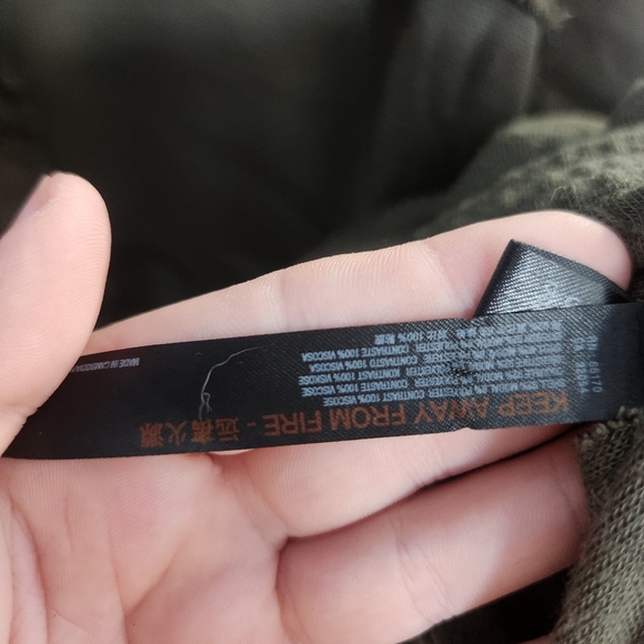 Free People Movement Windy Meadow Sz XS Womens Fringe Sweatshirt Pants Set Green - Picture 8 of 15